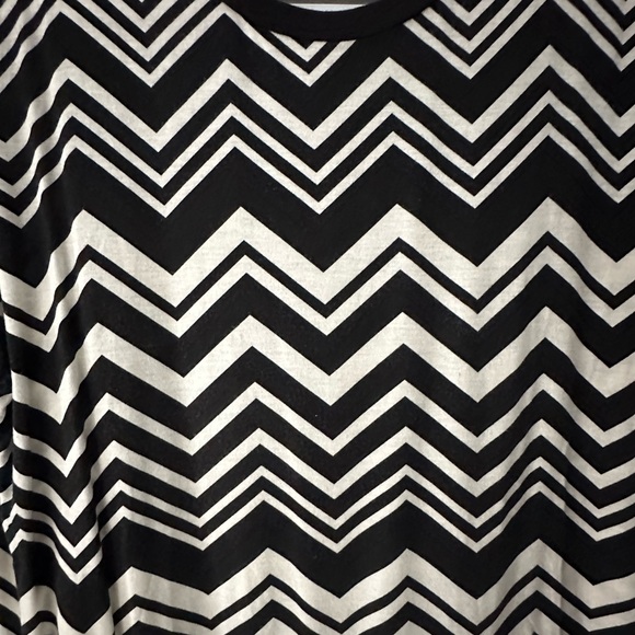 NWT Missoni for Target black and white chevron t-shirt M - Picture 4 of 4